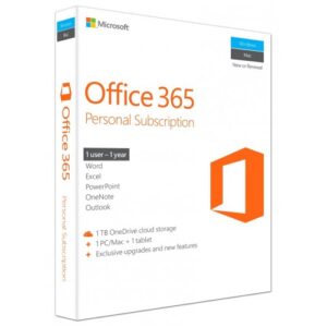 MS Office 365 Personal For 1 User